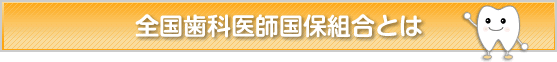 全国歯科医師国保組合とは